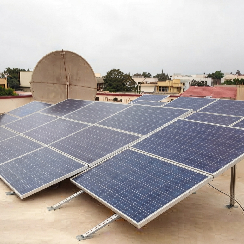 Rooftop turnkey solar project