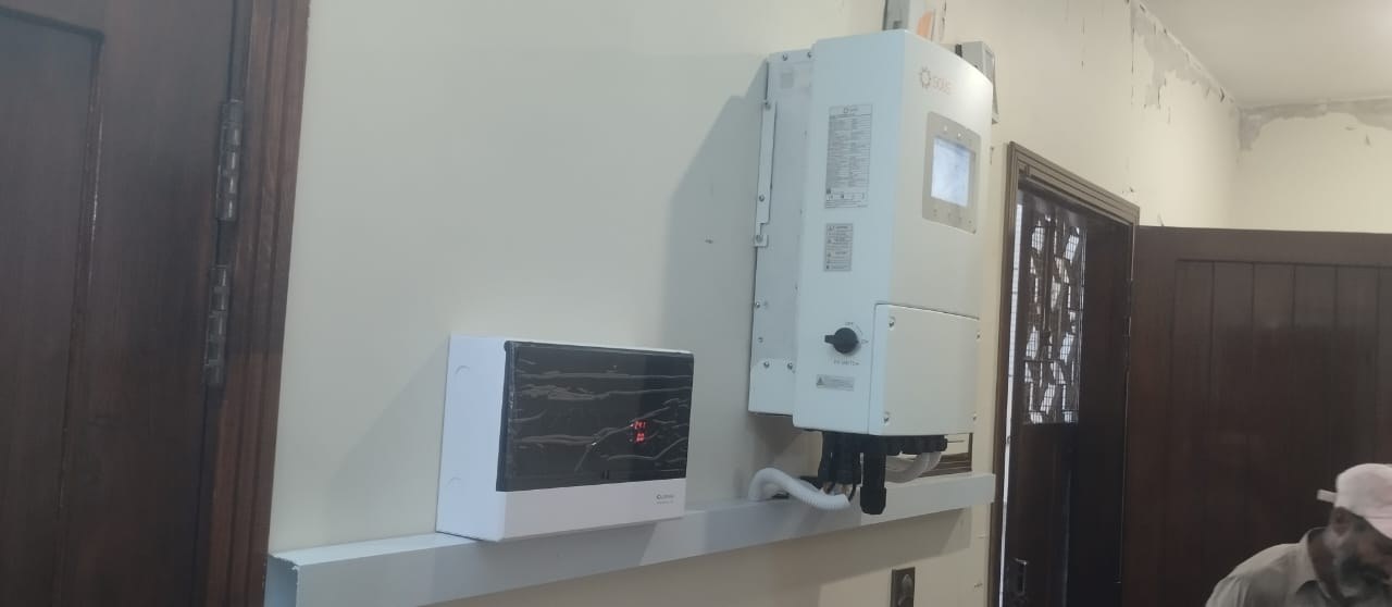 Solis hybrid inverter installation