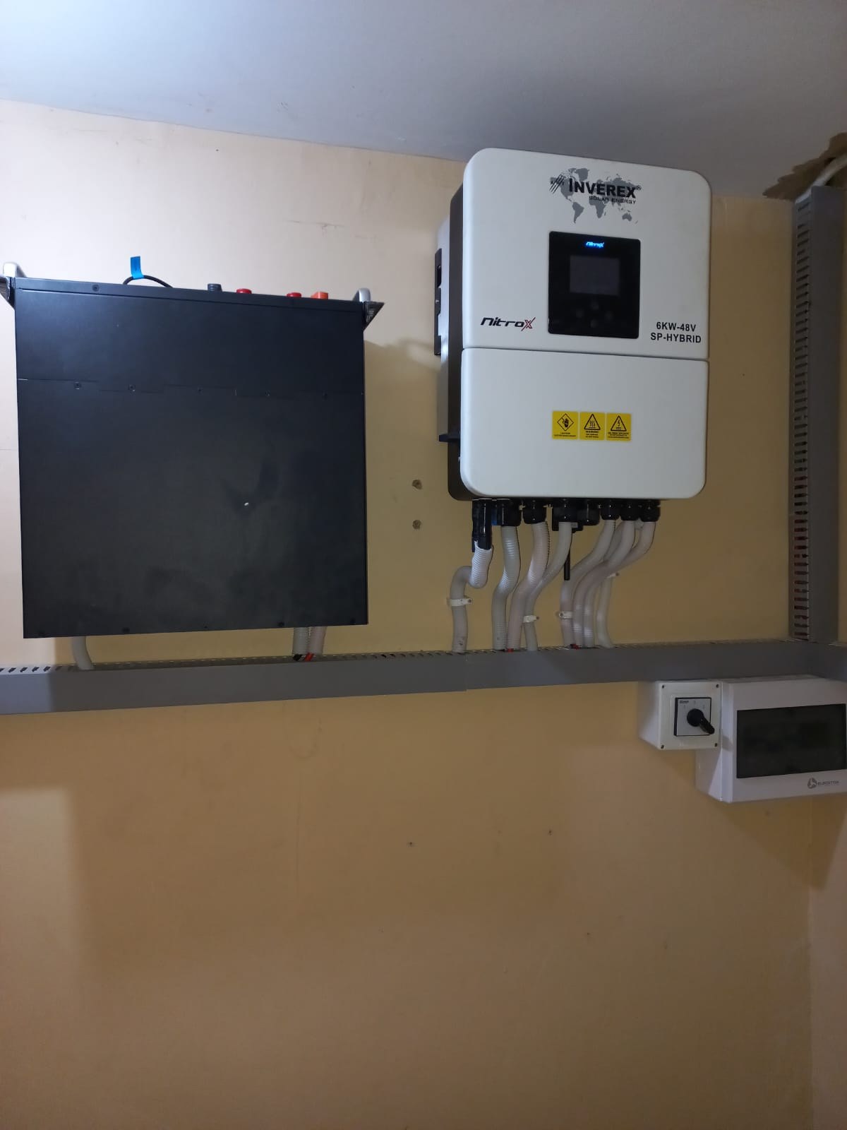 Inverex Nitrox 6kW hybrid inverter installation